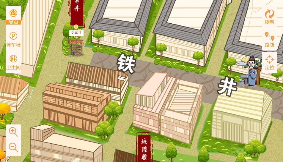 罗山智慧景区：手绘地图与语音导览的完美融合